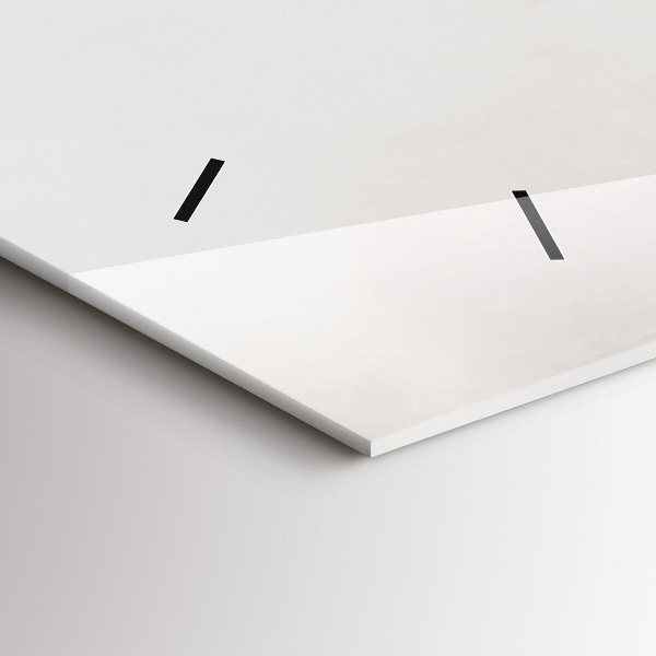 Horizontální hodiny na skle Slon