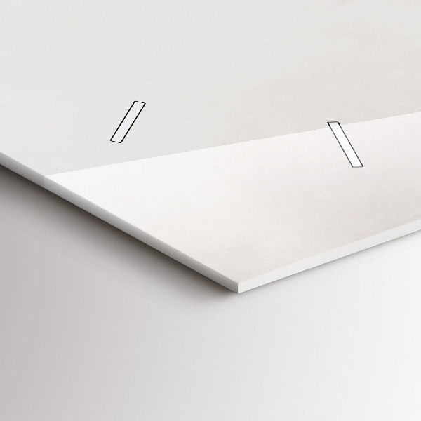 Horizontální hodiny na skle Slon