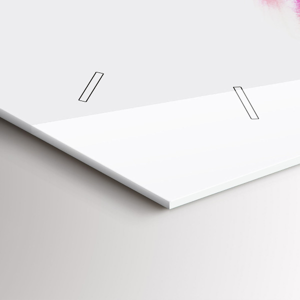 Horizontální skleněné hodiny na stěnu Ženy v barevných šatech