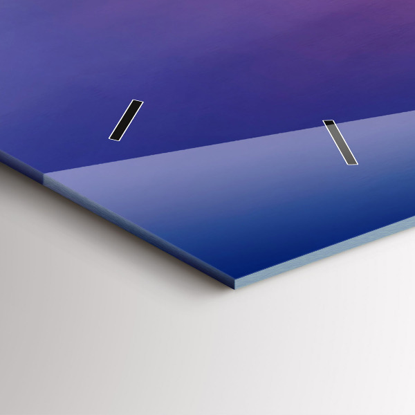 Horizontální skleněné hodiny na stěnu Titulky vzpomínek