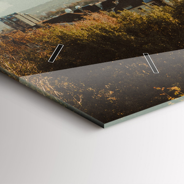 Horizontální skleněné hodiny na stěnu Umělecká galerie v Glasgow