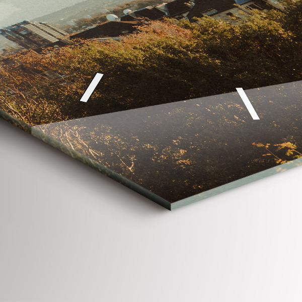 Horizontální skleněné hodiny na stěnu Umělecká galerie v Glasgow