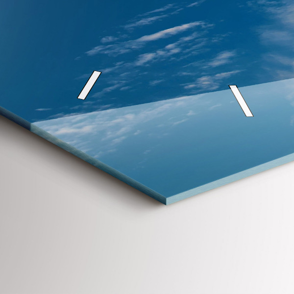 Horizontální skleněné hodiny na stěnu Socha Svobody New York