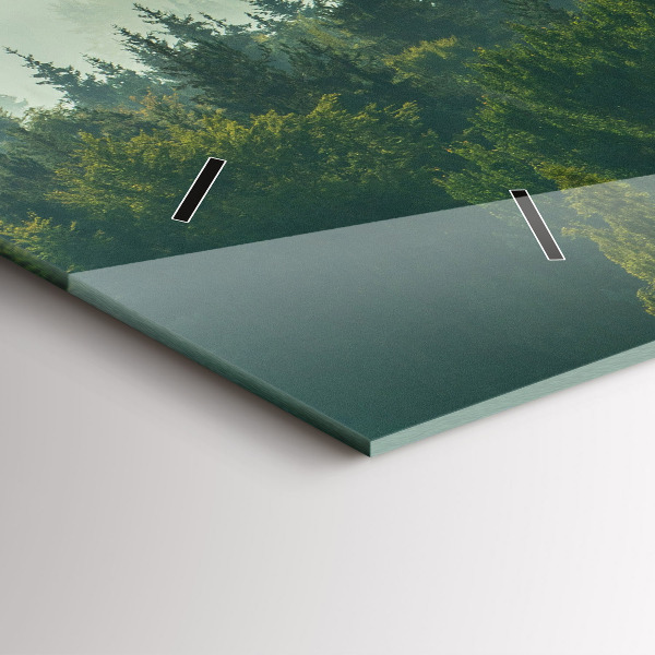 Horizontální hodiny na skle Východ slunce vedle dětí