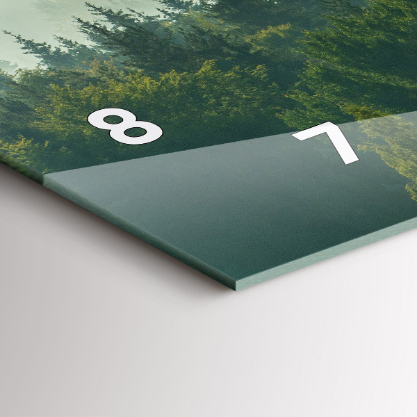 Horizontální hodiny na skle Východ slunce vedle dětí