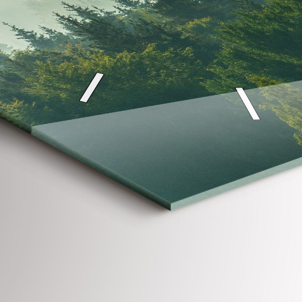 Horizontální hodiny na skle Východ slunce vedle dětí