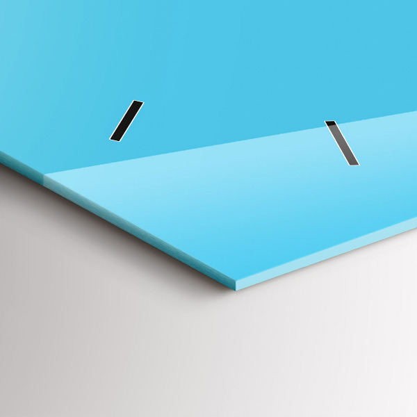 Horizontální skleněné hodiny na stěnu Kresba žárovky