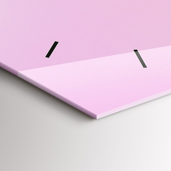 Horizontální skleněné hodiny na stěnu Srdce z květin