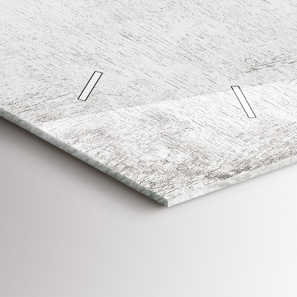 Horizontální skleněné hodiny na stěnu Dekorativní rostliny