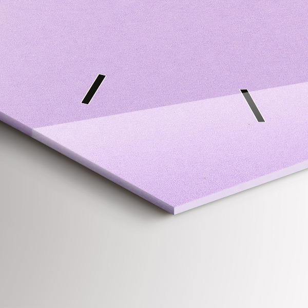 Horizontální hodiny na skle Pastelový vzor