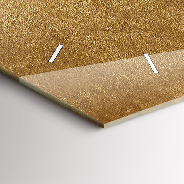 Horizontální hodiny na skle Dekorativní plátno