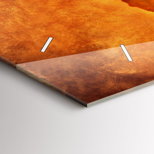 Horizontální hodiny na skle Velká mapa světa