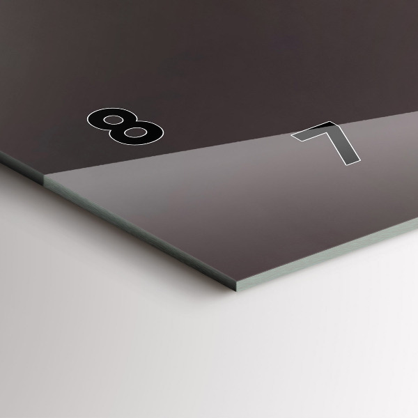 Horizontální skleněné hodiny na stěnu Lampa s červeným vínem