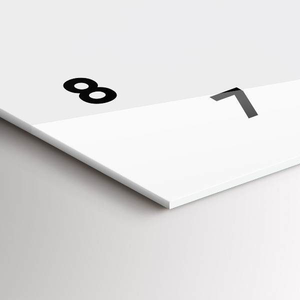 Horizontální skleněné hodiny na stěnu Hodiny astronomie