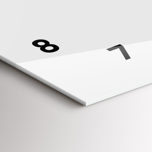 Horizontální hodiny na skle Kresba medvěda