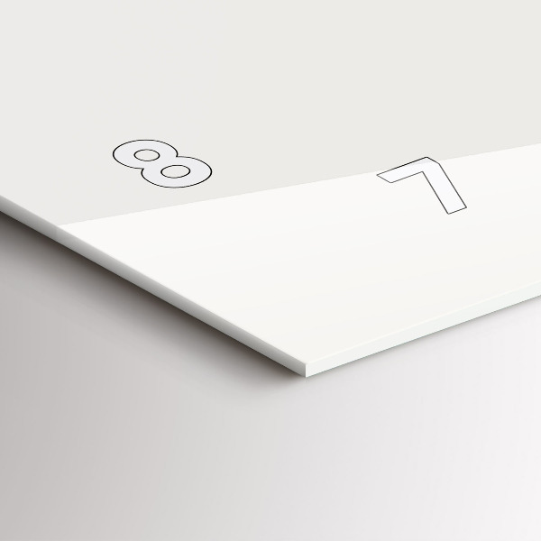 Horizontální hodiny na skle Jazz v New Yorku