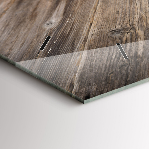 Horizontální hodiny na skle Kulinářské srdce Itálie