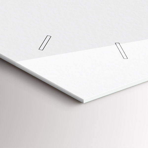 Horizontální skleněné hodiny na stěnu Módní žena