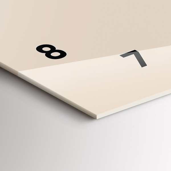 Horizontální skleněné hodiny na stěnu Muž s dýmkou