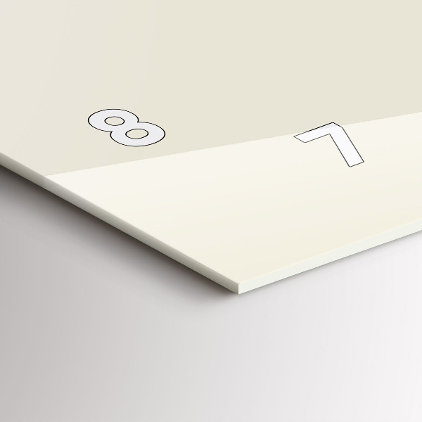 Horizontální skleněné hodiny na stěnu Jelen v košili