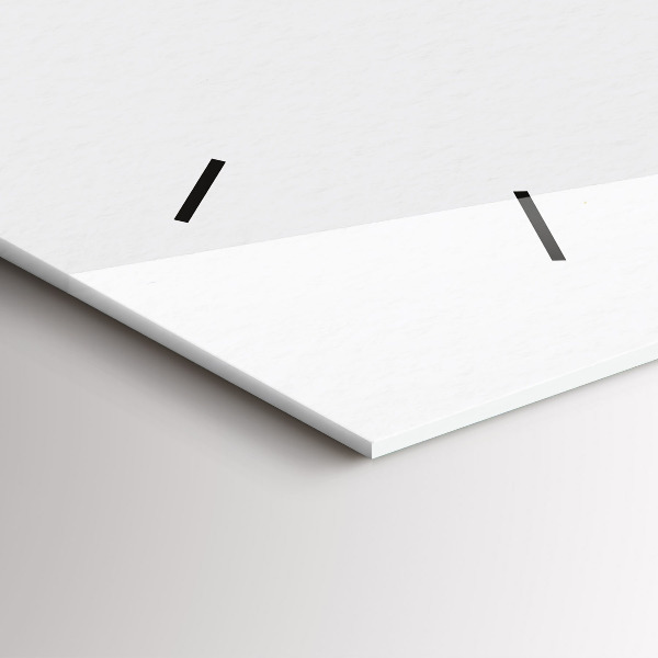 Horizontální skleněné hodiny na stěnu Žena s kloboukem