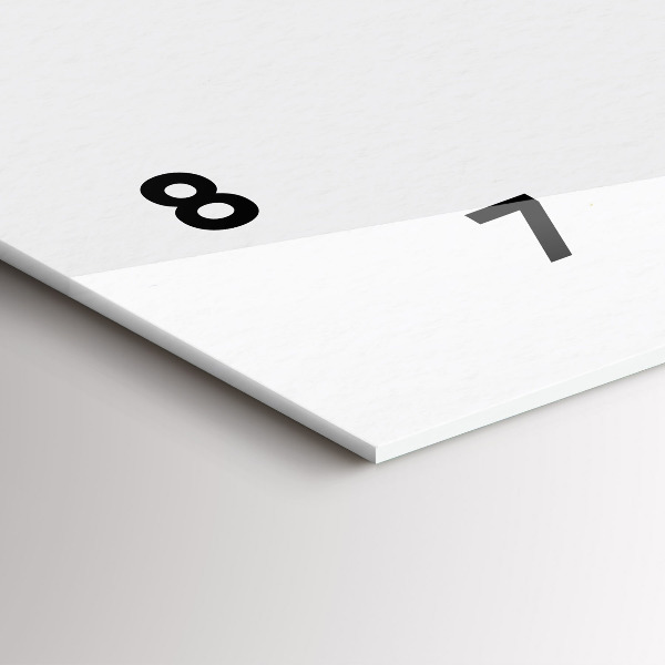 Horizontální skleněné hodiny na stěnu Žena s kloboukem