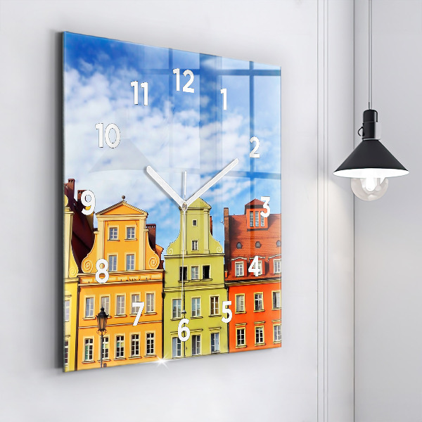 Skleněné hodiny čtvercové Vratislav - Staré město
