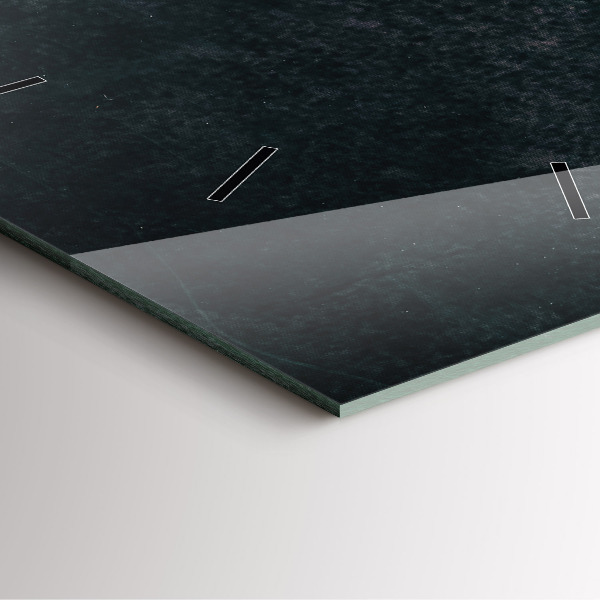 Čtvercové nástěnné hodiny Zrnková káva