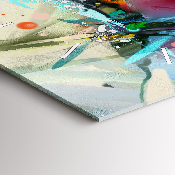 Čtvercové nástěnné hodiny Řady koření