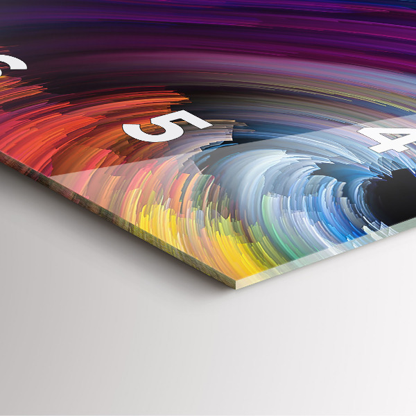 Čtvercové nástěnné hodiny Abstraktní výprodej