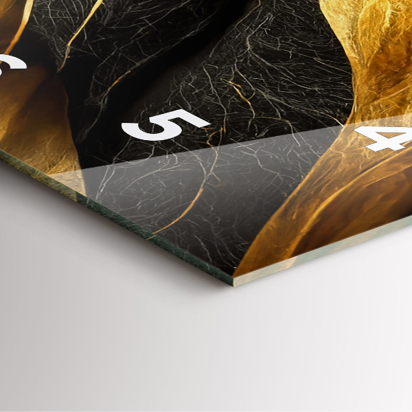 Čtvercové nástěnné hodiny Elegantní abstrakce