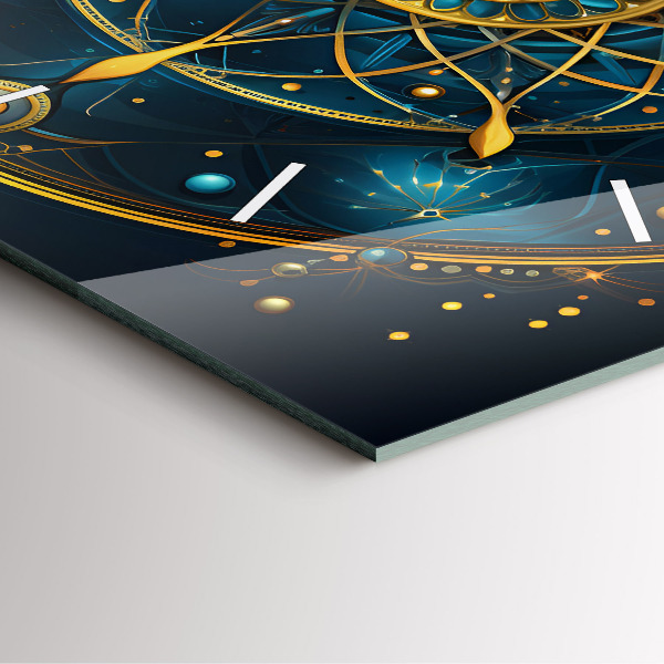 Čtvercové nástěnné hodiny Hodiny s horoskopem