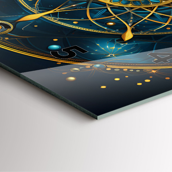 Čtvercové nástěnné hodiny Hodiny s horoskopem