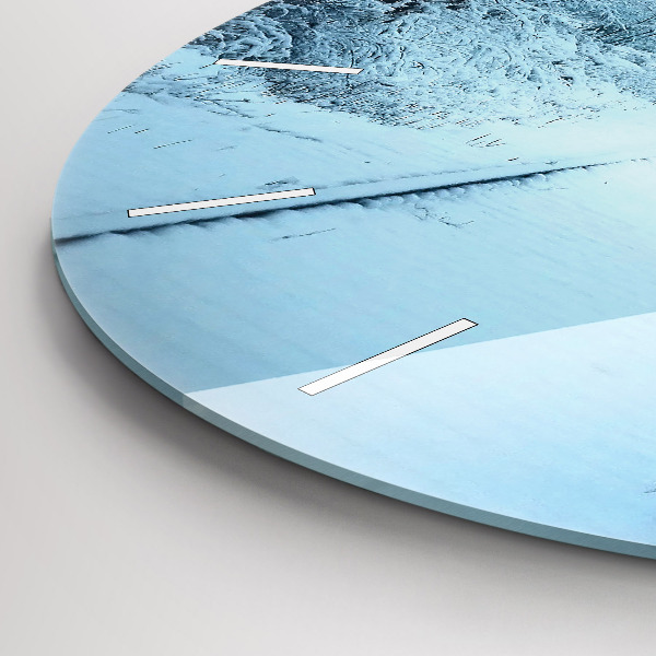 hodiny na skle Jeleni na kolejích