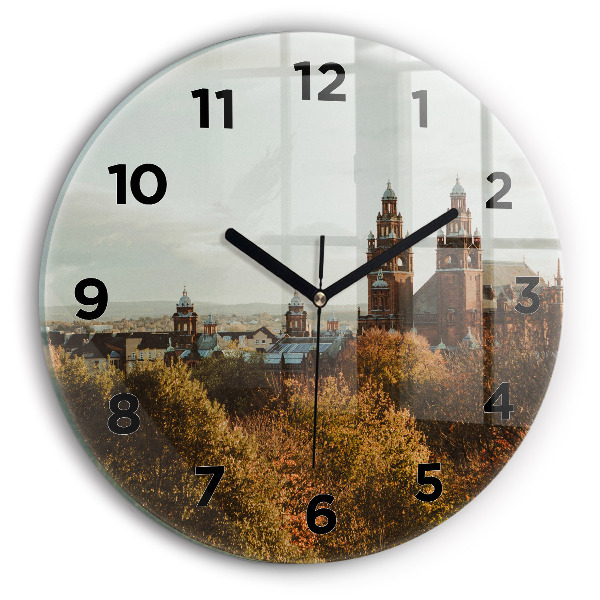 hodiny na skle Umělecká galerie v Glasgow