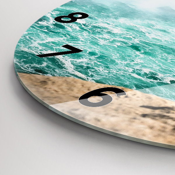 hodiny na skle Loď a Niagara