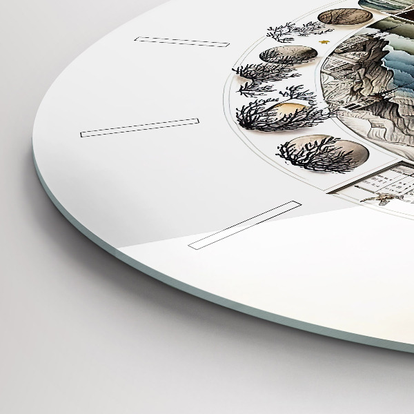 hodiny na skle Hodiny astronomie