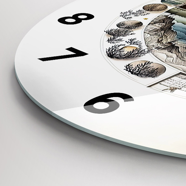 hodiny na skle Hodiny astronomie